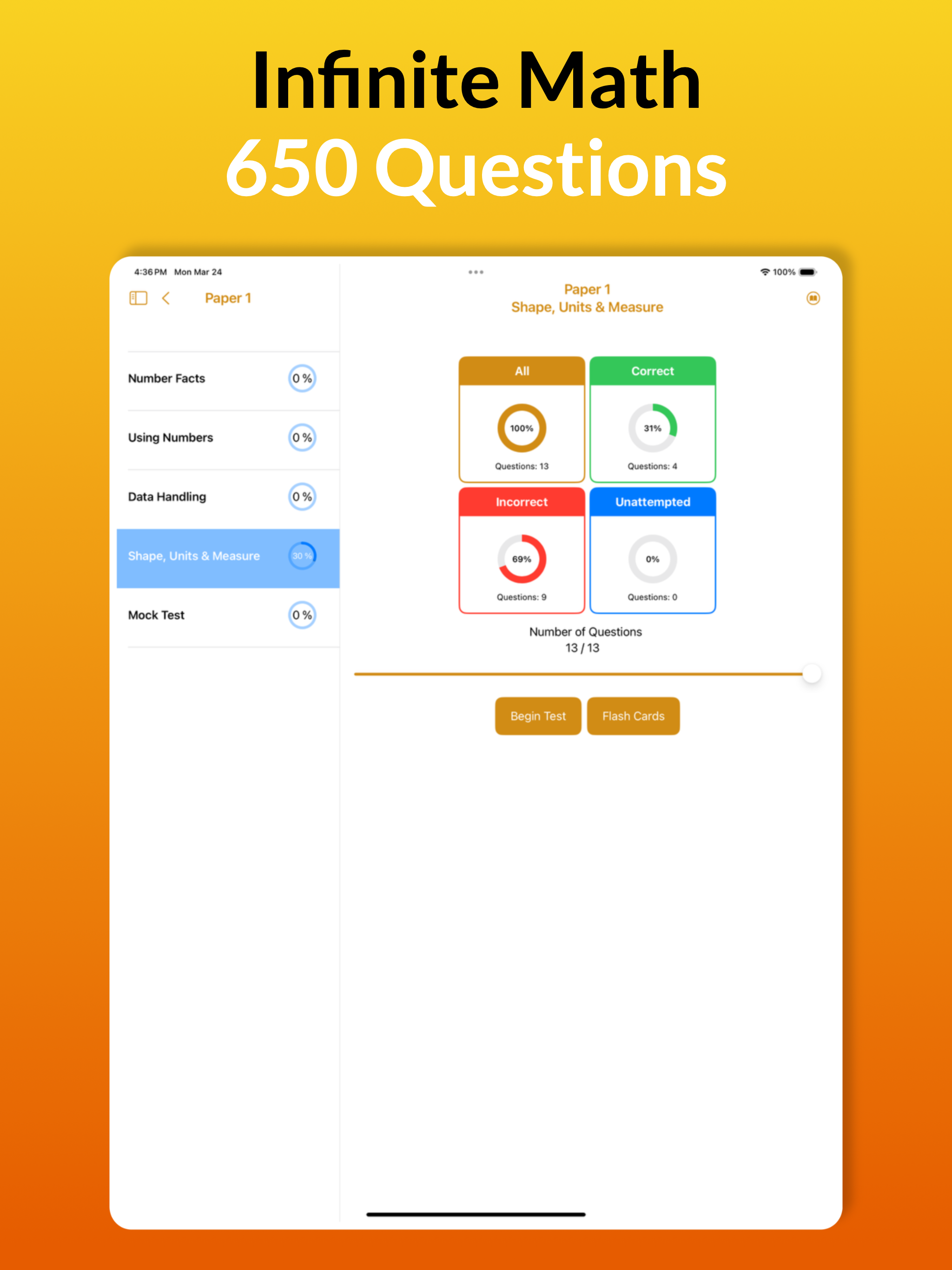 11+ Maths Practice Papers screenshot 9