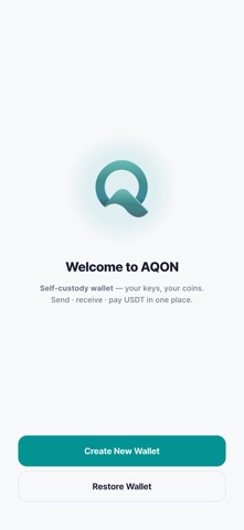 AQON Wallet Screenshot 1 of 8