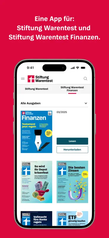 Stiftung Warentest screenshot 2 of 7