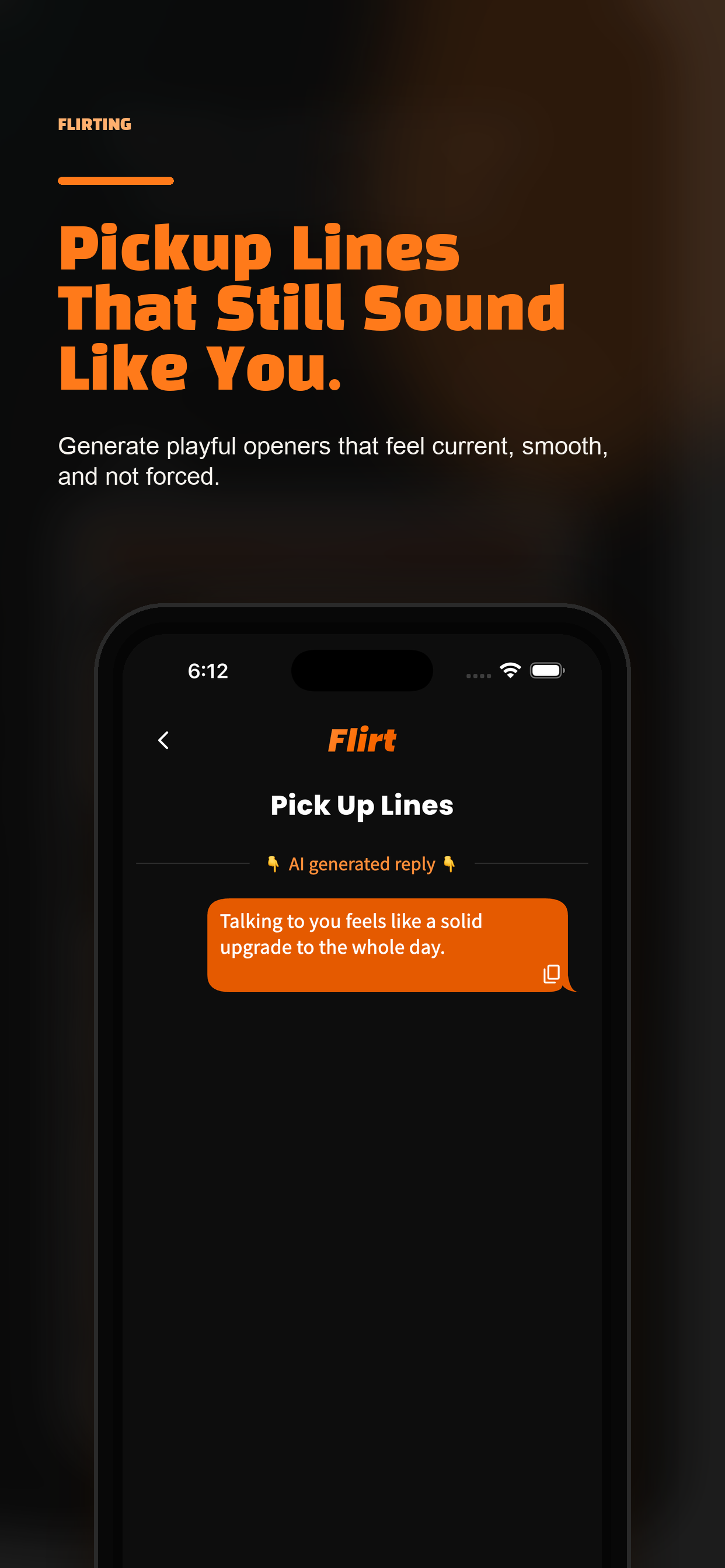Flirt: No More Awkward Texts