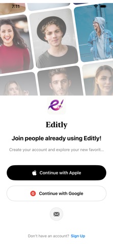Editly- Photo Editor & Retouch iPhone screenshot