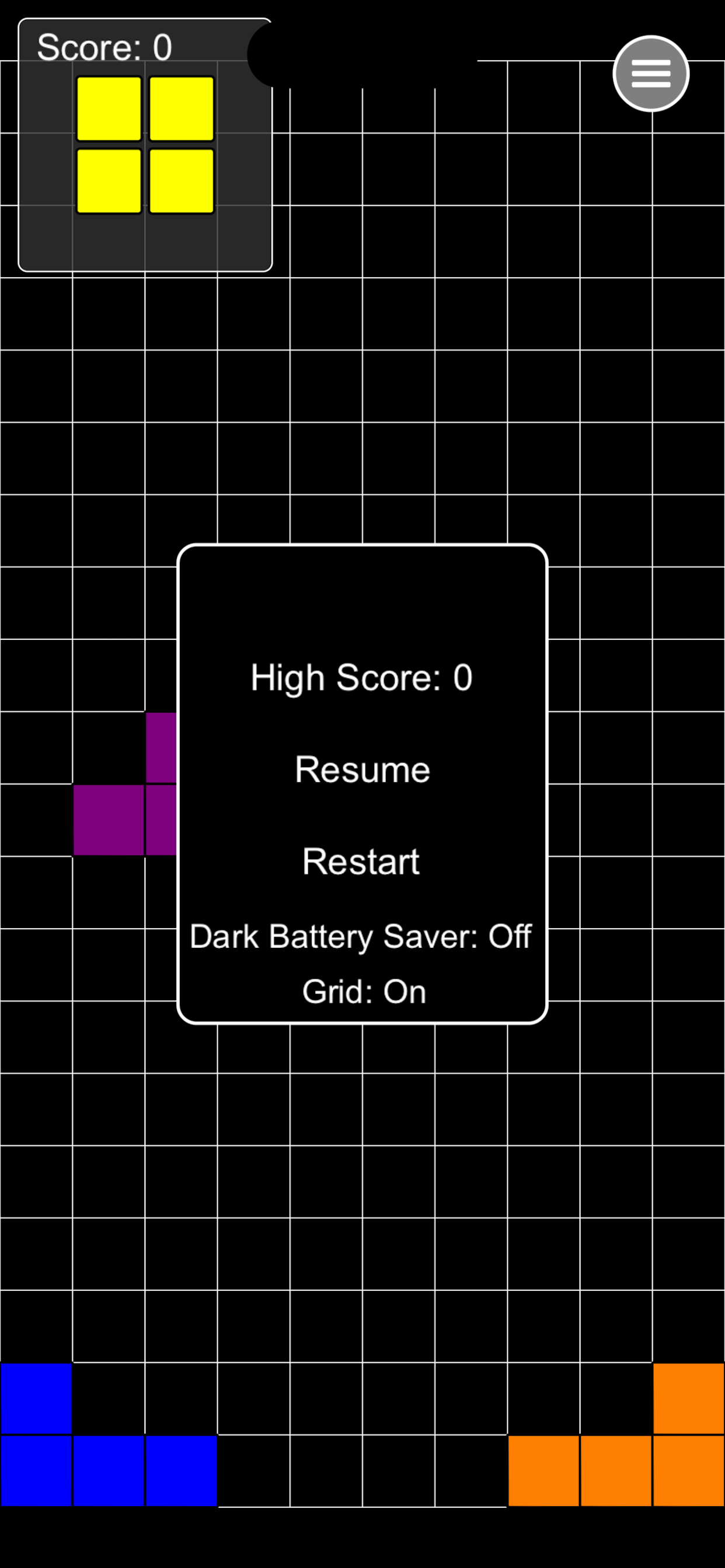 block fall BE