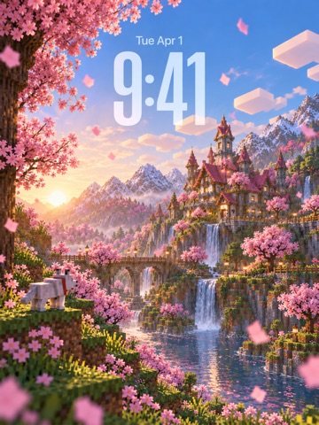 Crafty:Wallpaper for Minecraft iPad screenshot