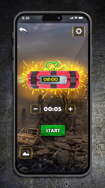 Ticking Bomb Prank Gun Sounds