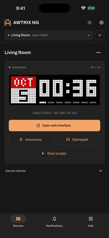 AWTRIX NG screenshot 1 of 5