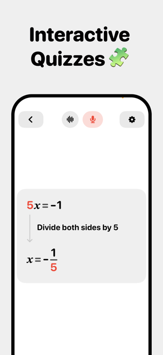 Animath - AI Tutor & Solver Screenshot 4 of 6