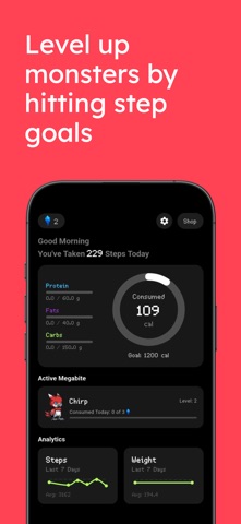 Megabites: The Fitness Game screenshot