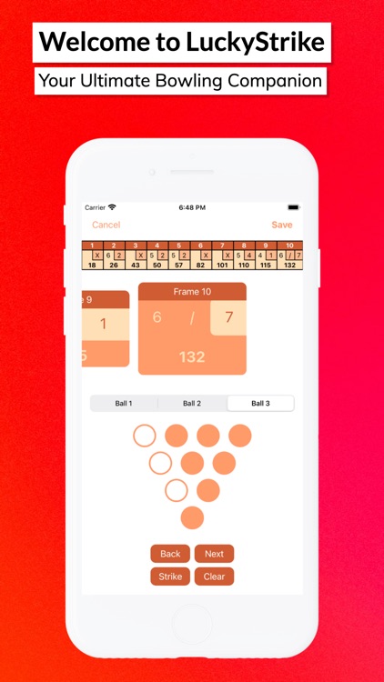 LuckyStrike - Bowling Tracker