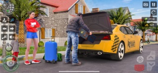 Radio Taxi Driving Game 2021 iPhone screenshot