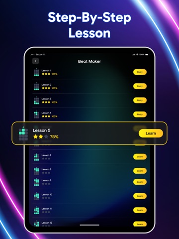 Beat Maker – Drum Pad Music iPad screenshot 3