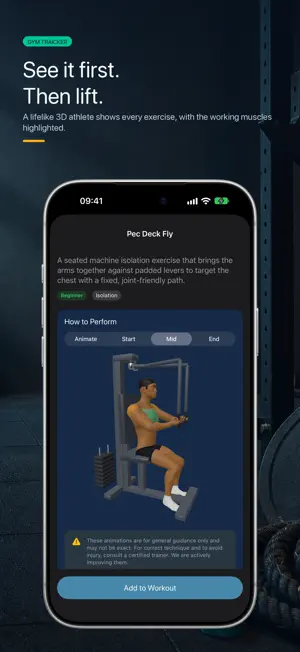 Gym TrAIcker: Workout Tracker screenshot 1