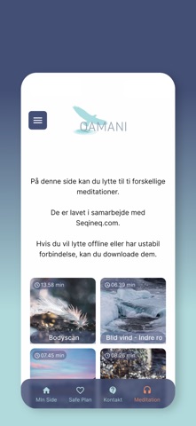 Qamani App screenshot
