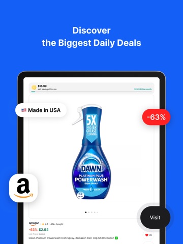Haul Shopping iPad screenshot