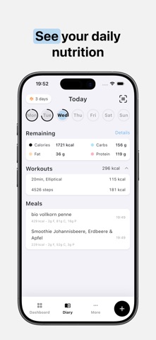 MacroMind - Calorie Tracker Screenshot 3 of 6