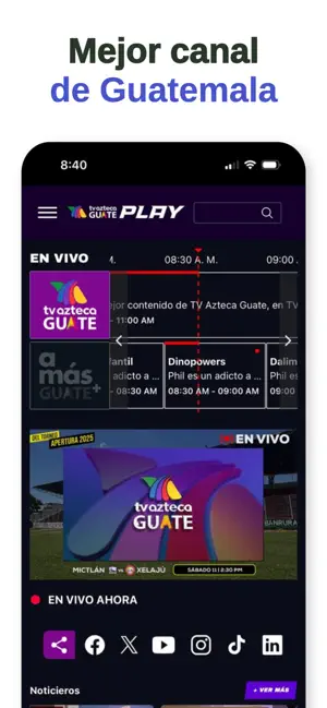 Play Tv Azteca Guate screenshot 3