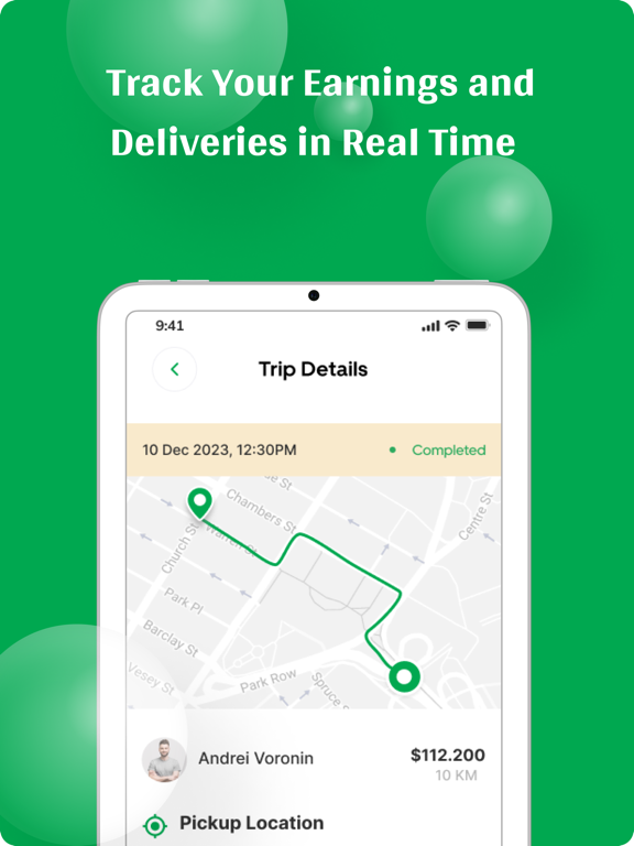 Semilla: Paid Delivery Jobs iPad screenshot 6 - Food & Drink app