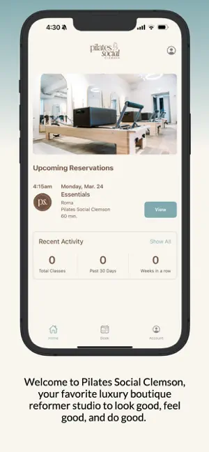 Pilates Social & Wellness screenshot 1