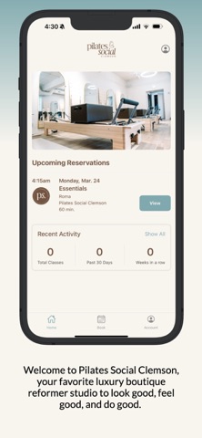 Pilates Social & Wellness Screenshot 1 of 4
