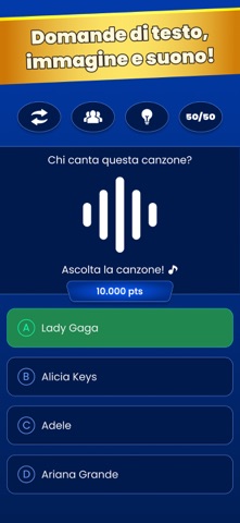 Quiz Cultura Generale Italiano screenshot 2
