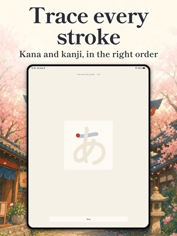 Tanuki: Learn Japanese JLPT iPad screenshot