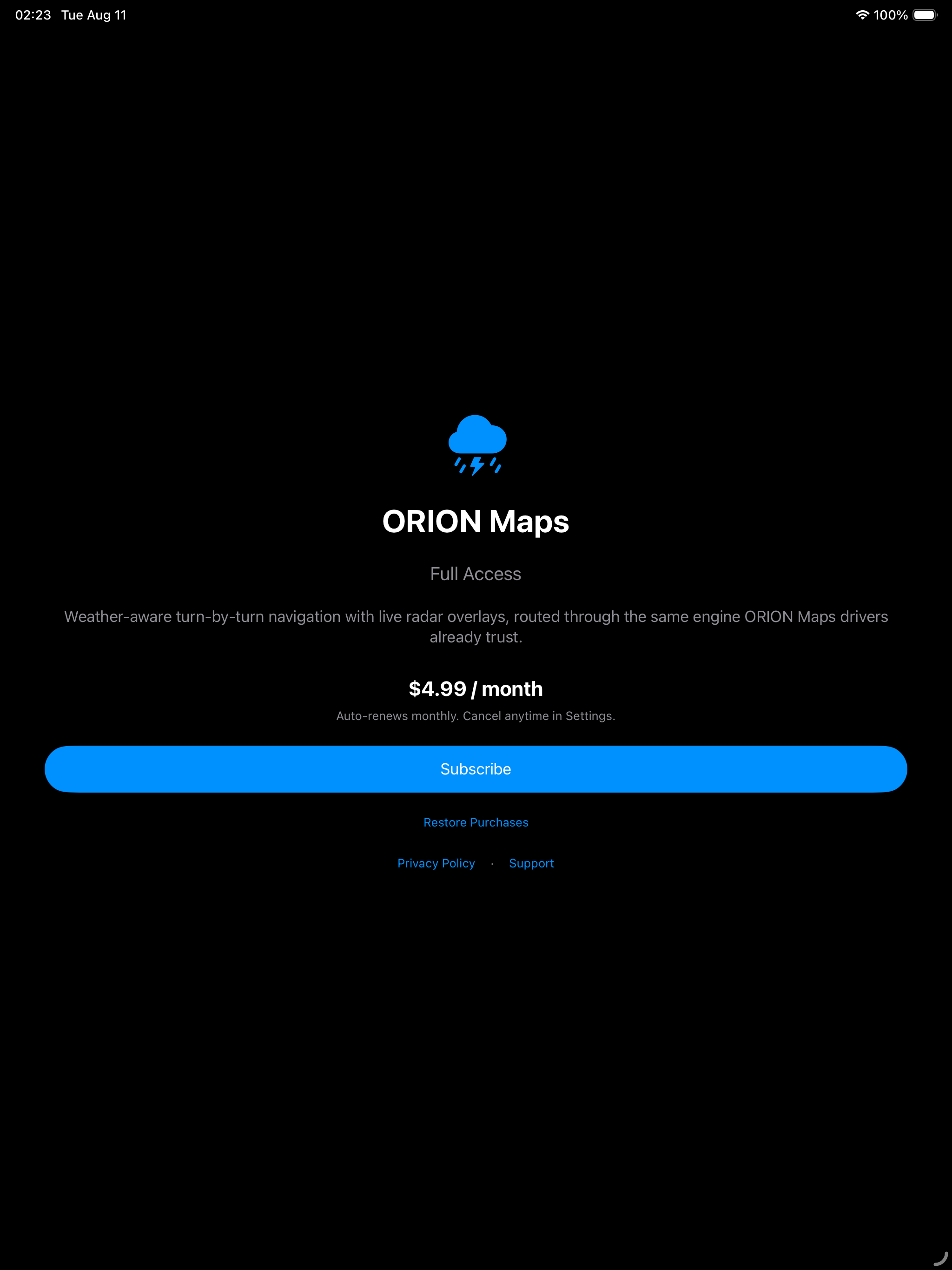 Orion Maps screenshot 5