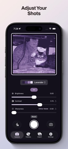 Pixellate Camera iPhone screenshot