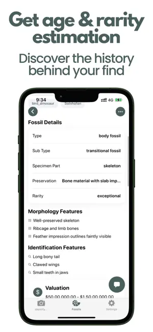 Fossil Identifier: Fossil ID screenshot 4