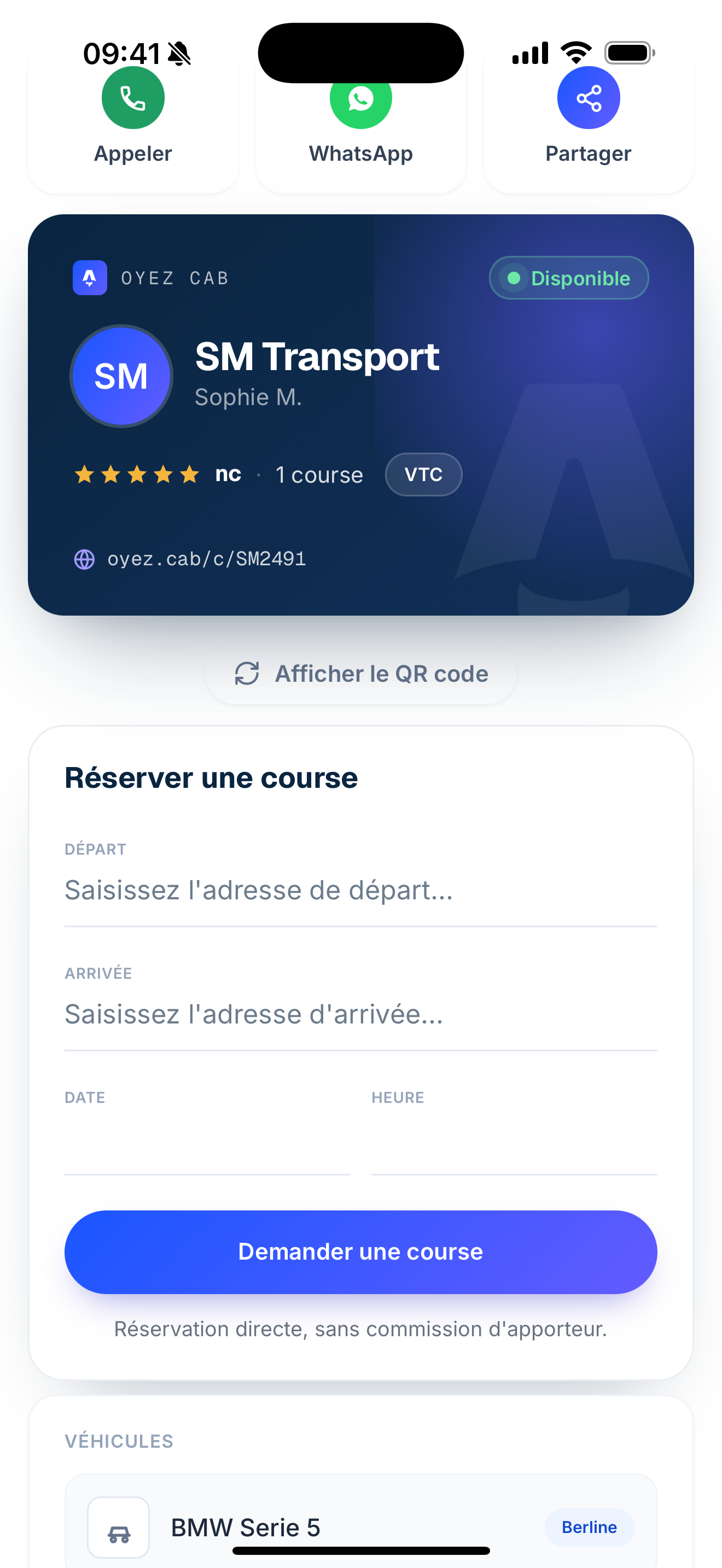 Oyez cab screenshot 6
