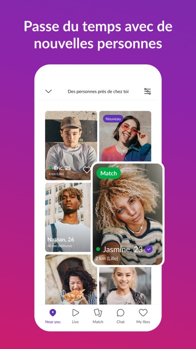 Screenshot #2 pour MeetMe – Rencontres & Live