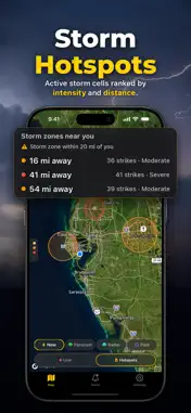 Lightning Tracker: Radar Map screenshot 4