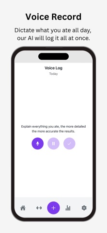 CaptureCal – Log Calories Fast Screenshot 3 of 5