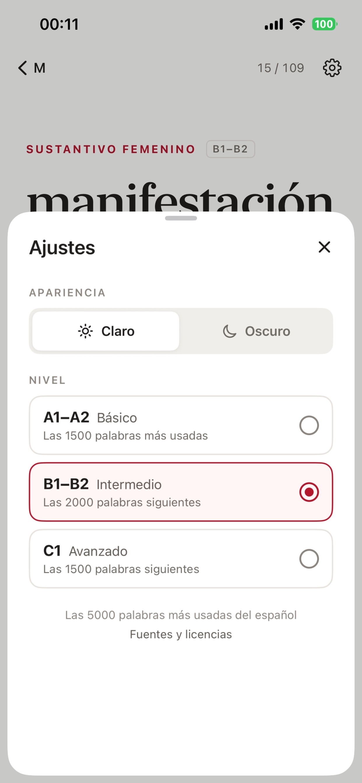 Screenshot 4 of Diccionario Minimalista