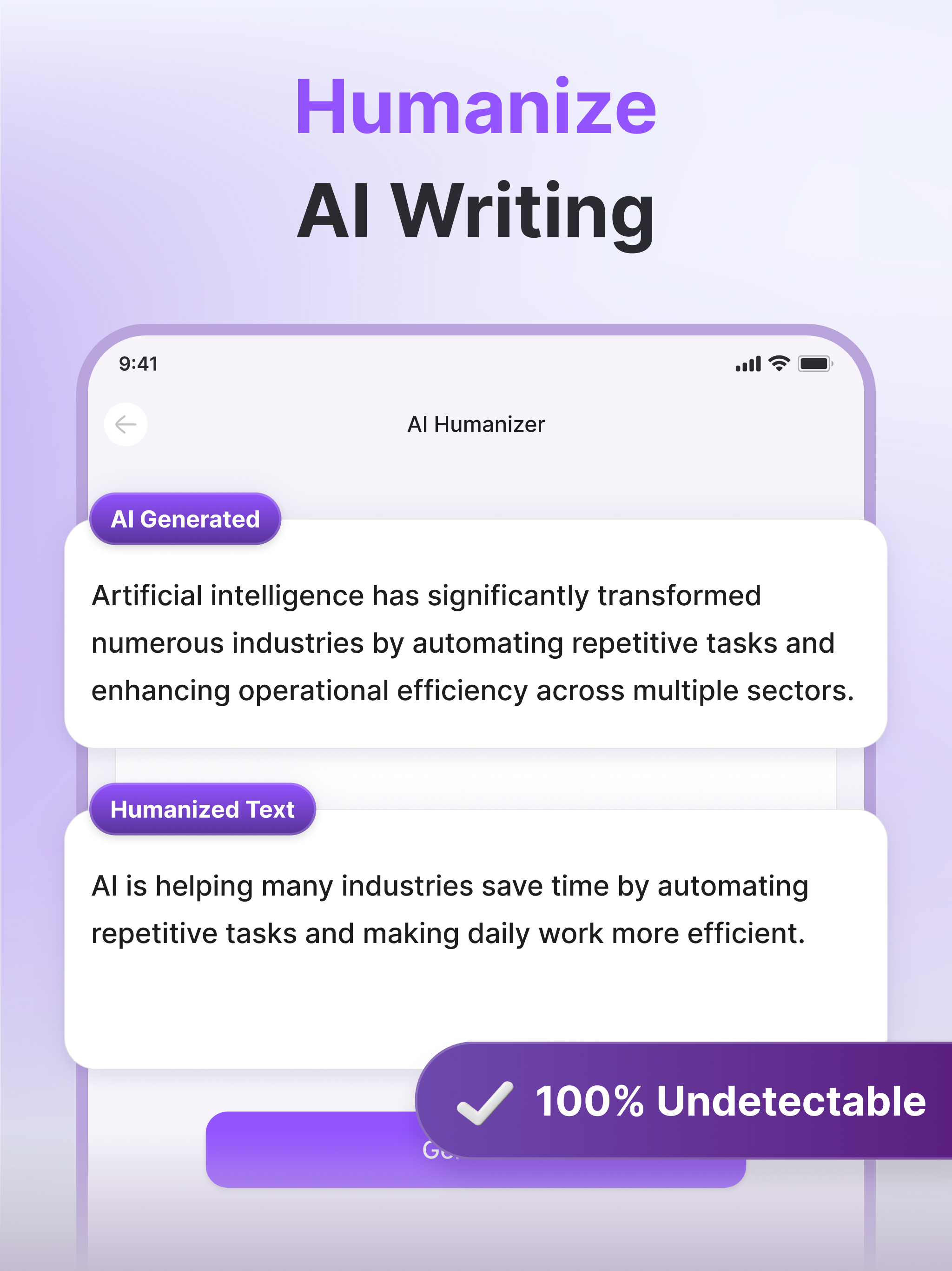 AI Humanizer - Text Detector