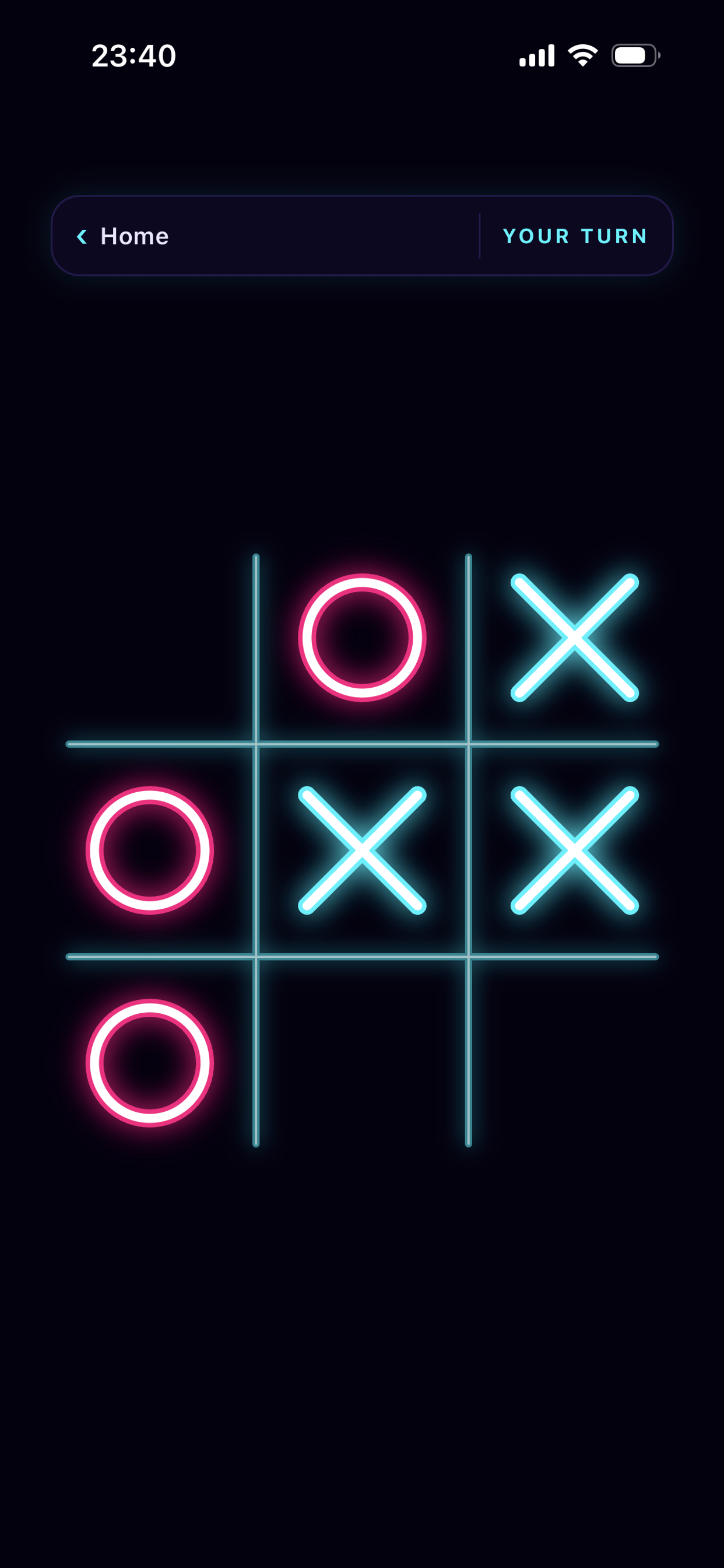 Neon XO (Tic Tac Toe) screenshot 5