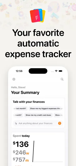 Finma - AI Finance Tracker screenshot 1