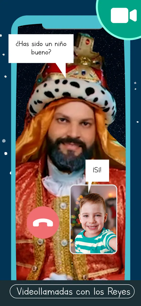 Screenshot #1 pour Videollamada a los Reyes Magos