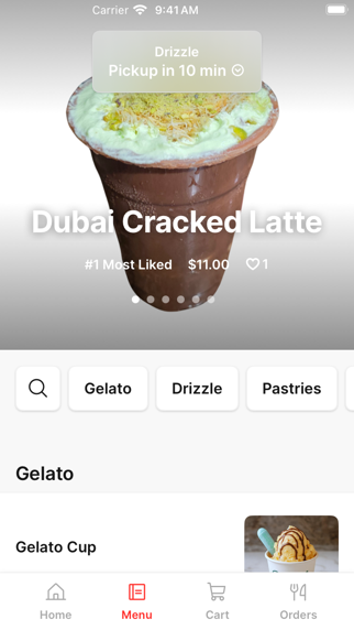 Drizzle Cafe app screenshot 2