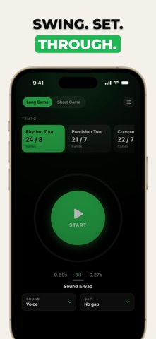 Golf Tempo Pro screenshot