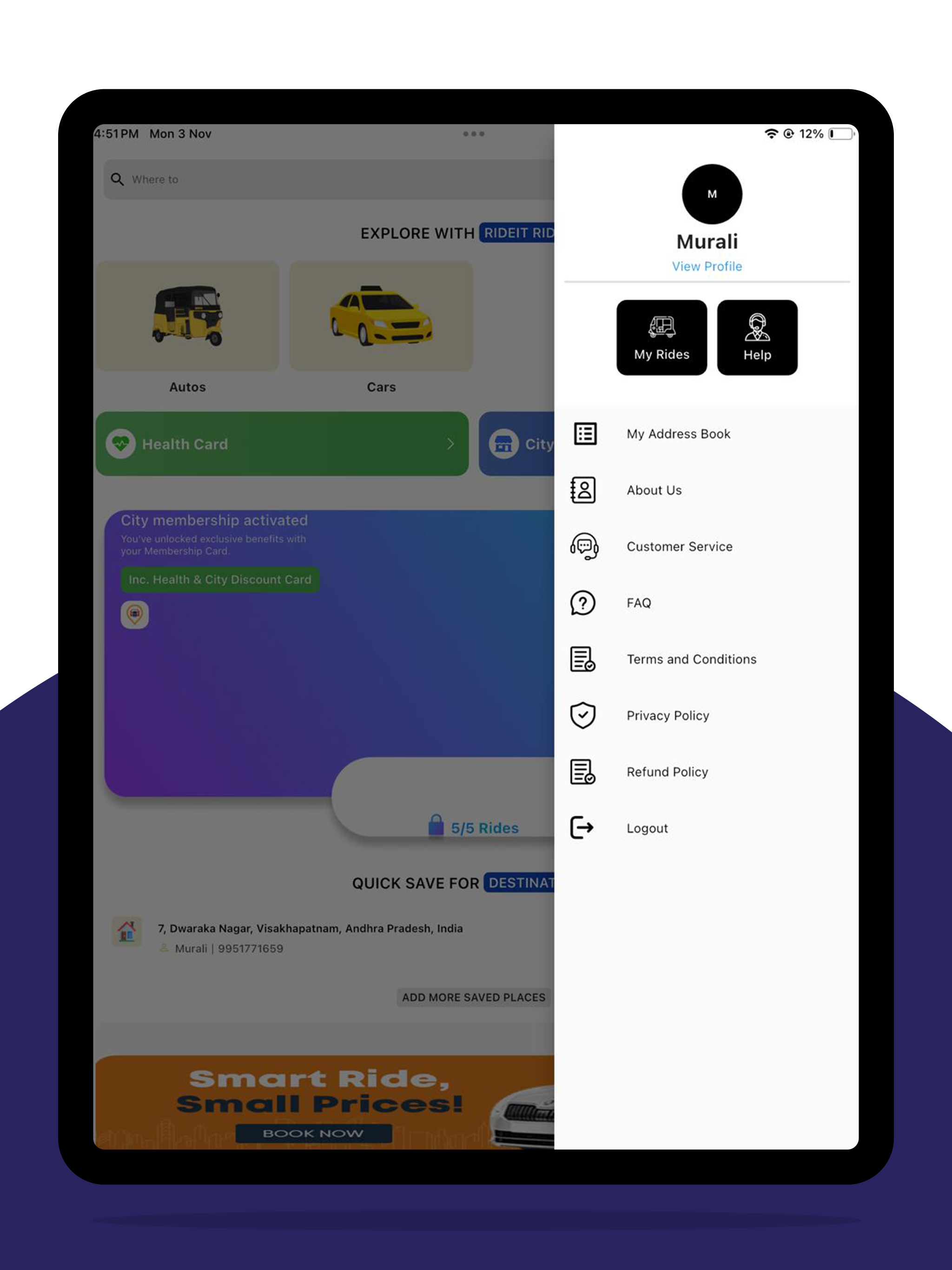 Rideit User screenshot 10