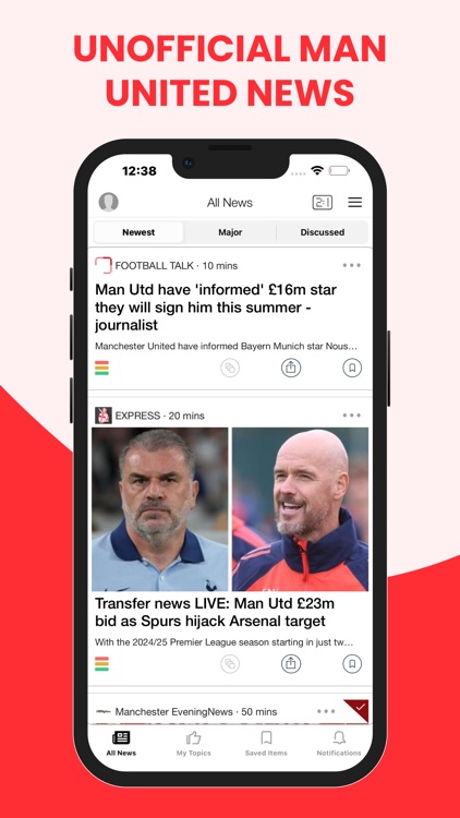 Unofficial Man United News screenshot-0