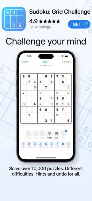 Sudoku - Logical Puzzle Game screenshot 3