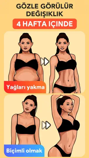 Kadın Fitness -Kadın Egzersizi iPhone Ekran Görüntüsü 3