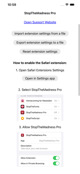 StopTheMadness Pro Screenshot 1 of 10