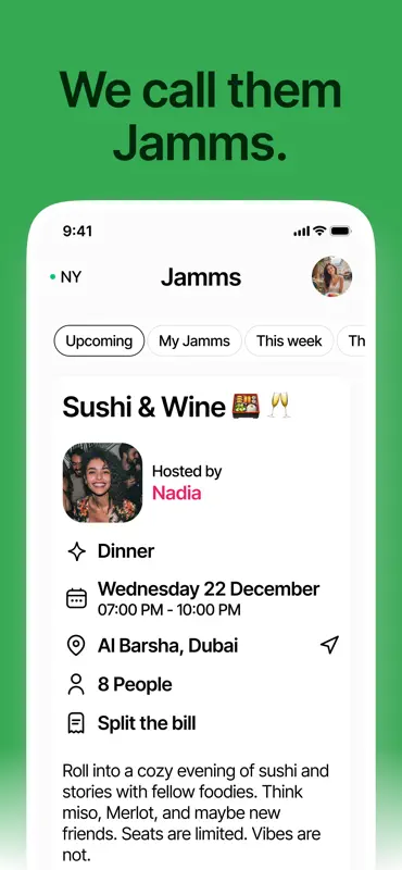 JAMM - Meet People IRL screenshot 2 of 6