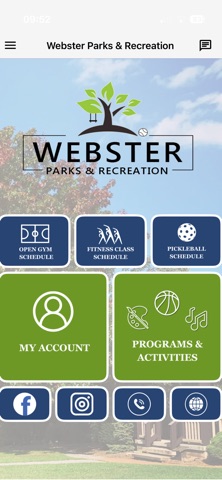 Webster Parks and Recreation screenshot