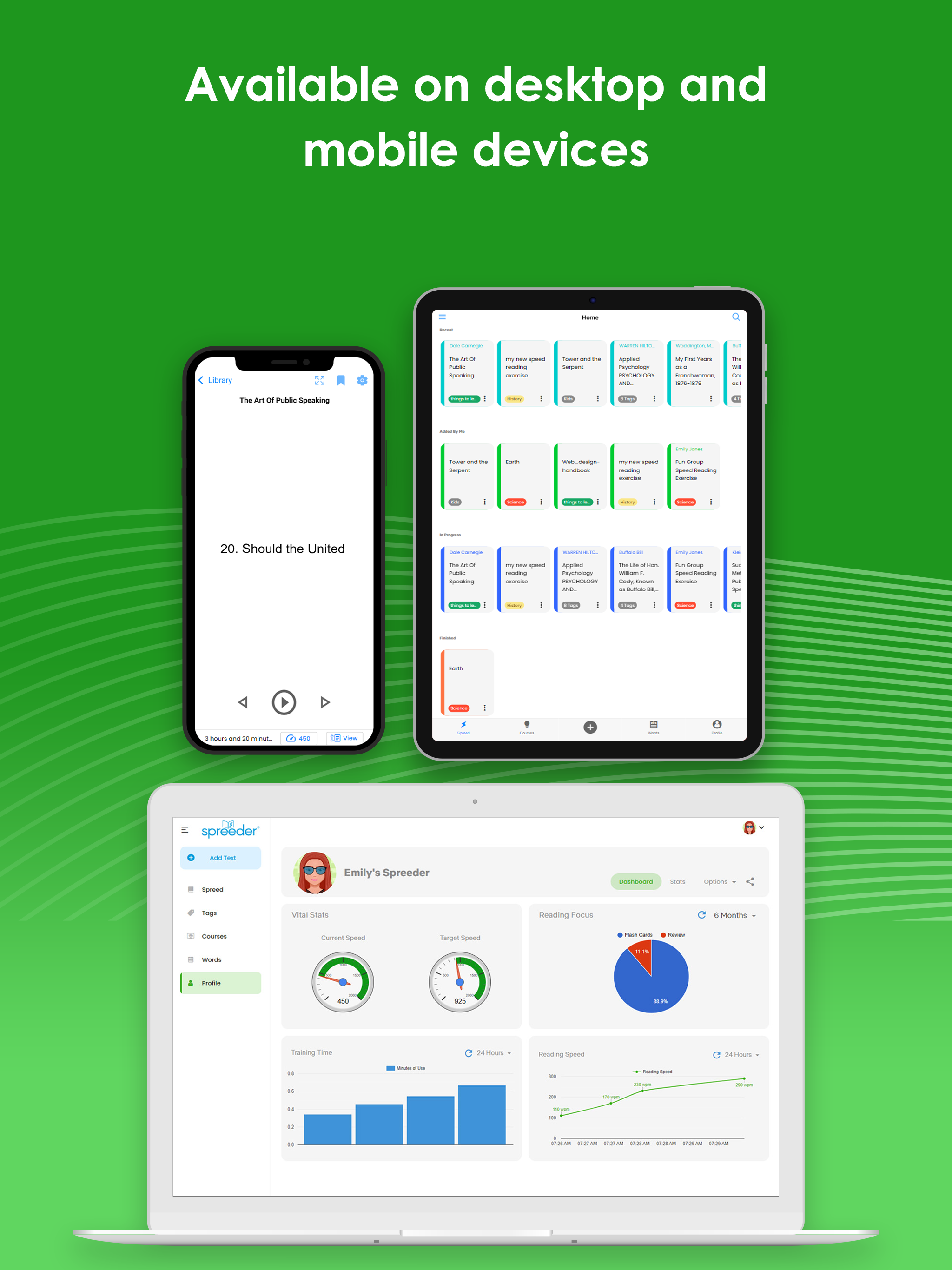 Spreeder - Speed Reading