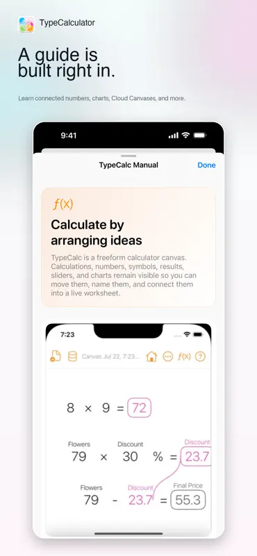 TypeCalculator screenshot 3 of 3