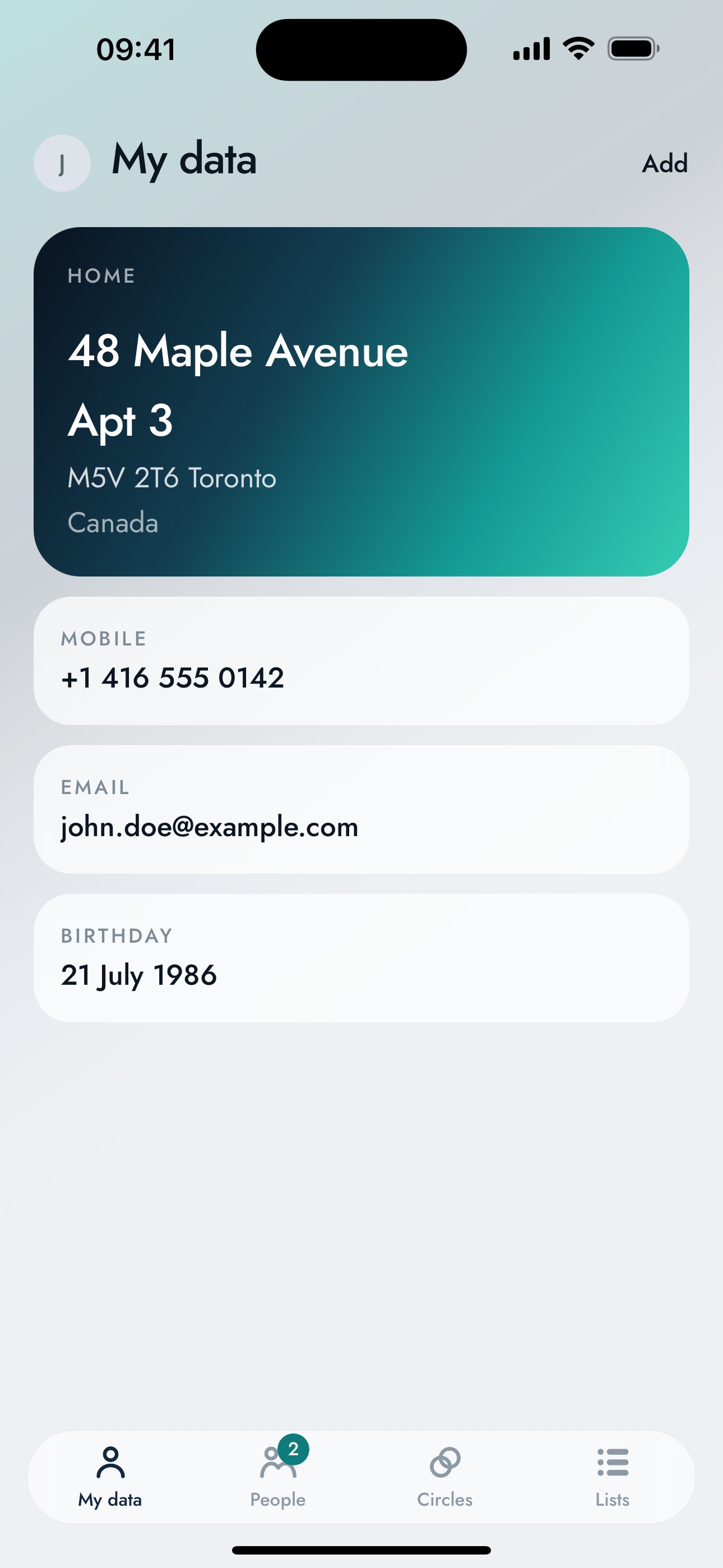 Screenshot 1 of Addressure