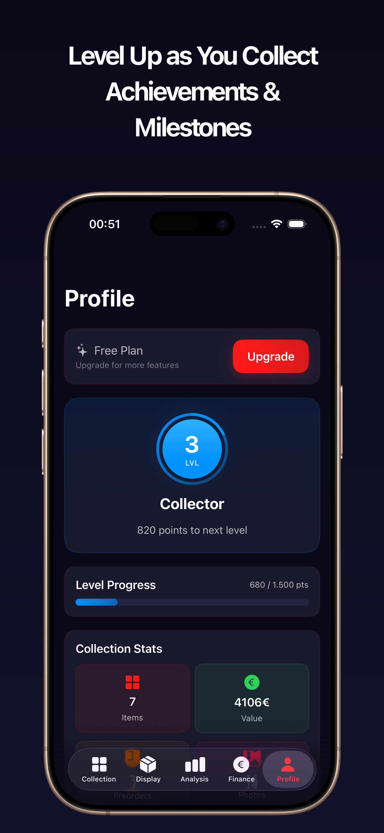 Collector: Figure Tracker