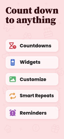 Countdown Widget Go screenshot
